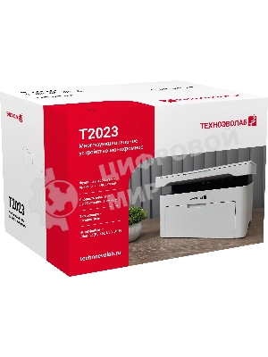 МФУ лазерное Техноэволаб T2023 МФУ, до 23 стр/мин, A4, USB/Ethernet и Wi-Fi, лоток подачи 150 листов, 220В (T2023nw)
