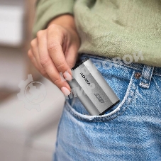 Внешний SSD ADATA SD810, 4Tb, USB 3.2 Gen 2x2 Type-C, R/W 2000/2000, серебристый