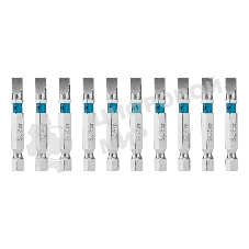 Бита Gross 113026 SL6,0х50 мм, сталь S2, шестигр., 10 шт.