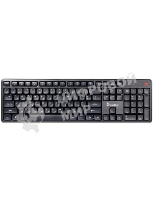 Комплект клавиатура+мышь Smartbuy 106AG беспроводной, USB, 1600 DPI, чёрный