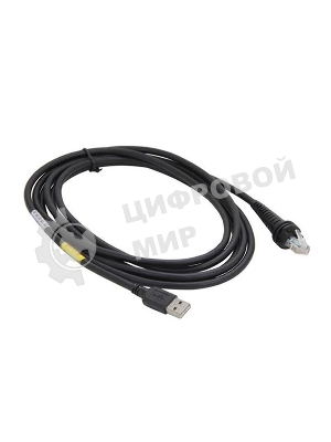 Сканер штрих-кода ручной Honeywell 1470G2D-2USB-R EMEA Kit, 2D имидж, проводной, 70 см/сек, USB, черный