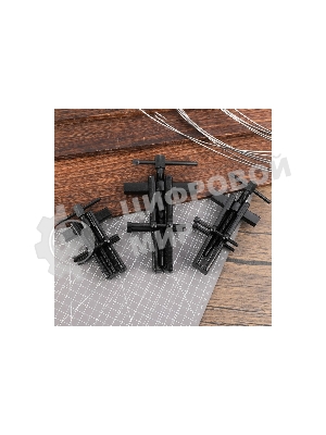 Съемник подшипников двухзахватный с регулируемым зажимом Deli DL-E106 150мм, сталь 45#