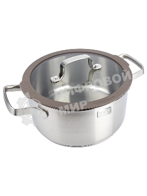 Кастрюля TalleR TR-17352 нержавеющая сталь 18/10, 2.1 л