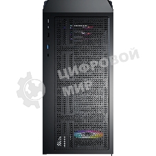 Компьютерный корпус Montech X5 черный без БП ATX 4x120мм 1xUSB2.0 1xUSB3.0 audio bott PSU