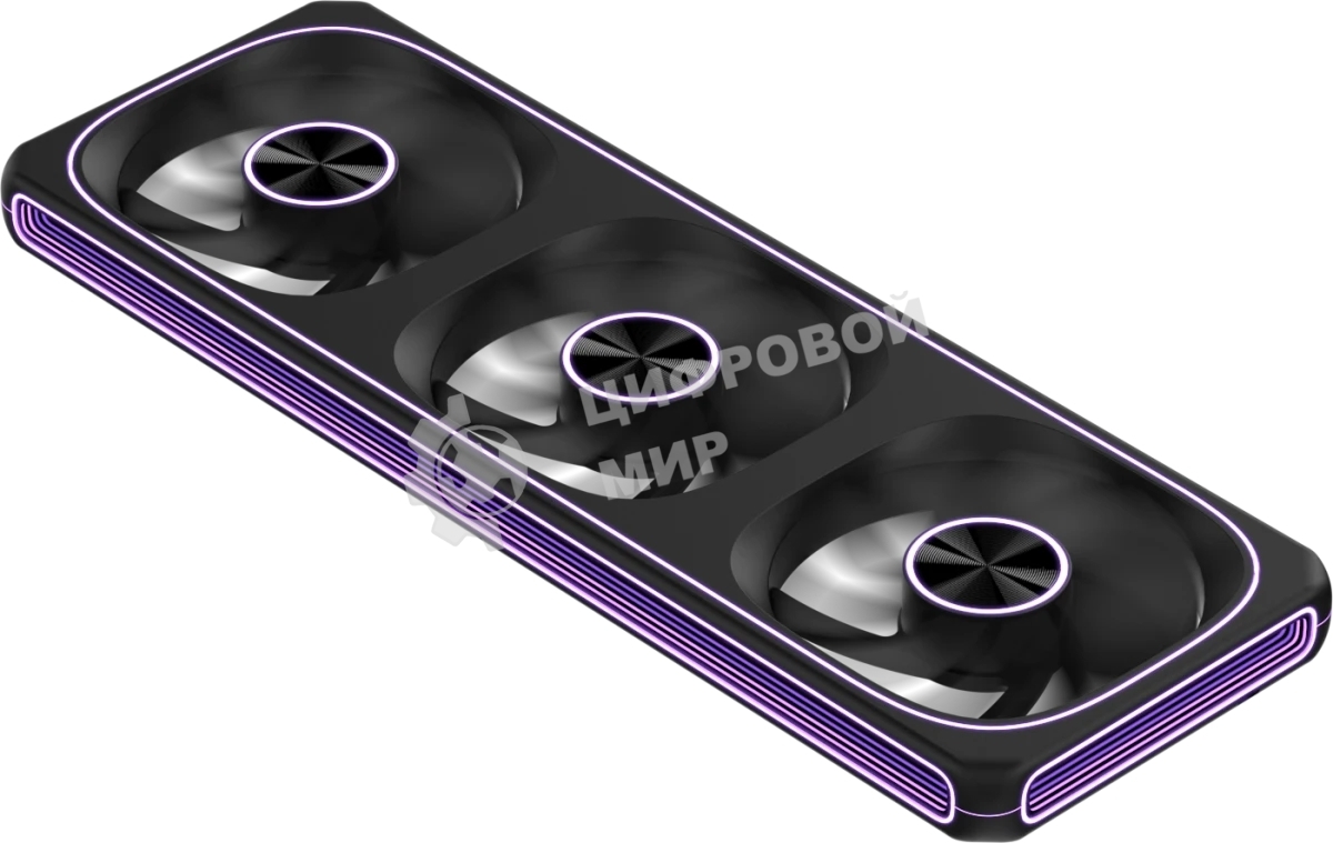 Вентилятор для корпуса Formula Air Fusion 3 BK ARGb 360х120x28 черный 4-pin 34.95дБ Ret