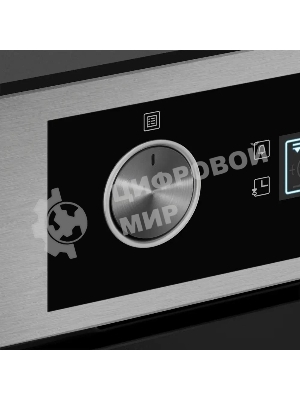 Шкаф духовой электрический Maunfeld AEOH60102S, 60л, дверца с 3 стеклами, нержавеющая сталь