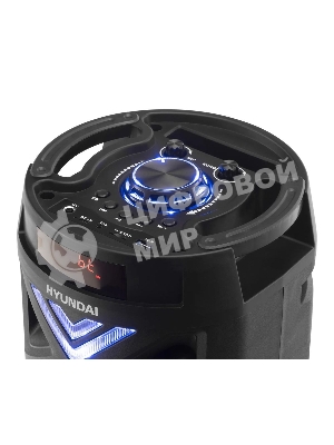 Минисистема Hyundai H-MC180 черный 80Вт/FM/USB/BT/SD/MMC