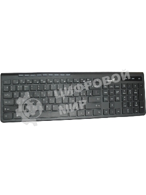 Клавиатура беспроводная Genius SlimStar 7230, USB, Радиоканал, черный