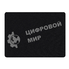 Коврик для мыши BURO BU-CLOTH/black матерчатый, черный, 220 х 250 х 4 мм