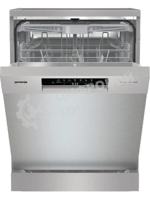 Встраиваемая посудомоечная машина Gorenje GS643D90X, серебристая с черным, 59.9 см, 16 компл., 46 дБ, класс A+++