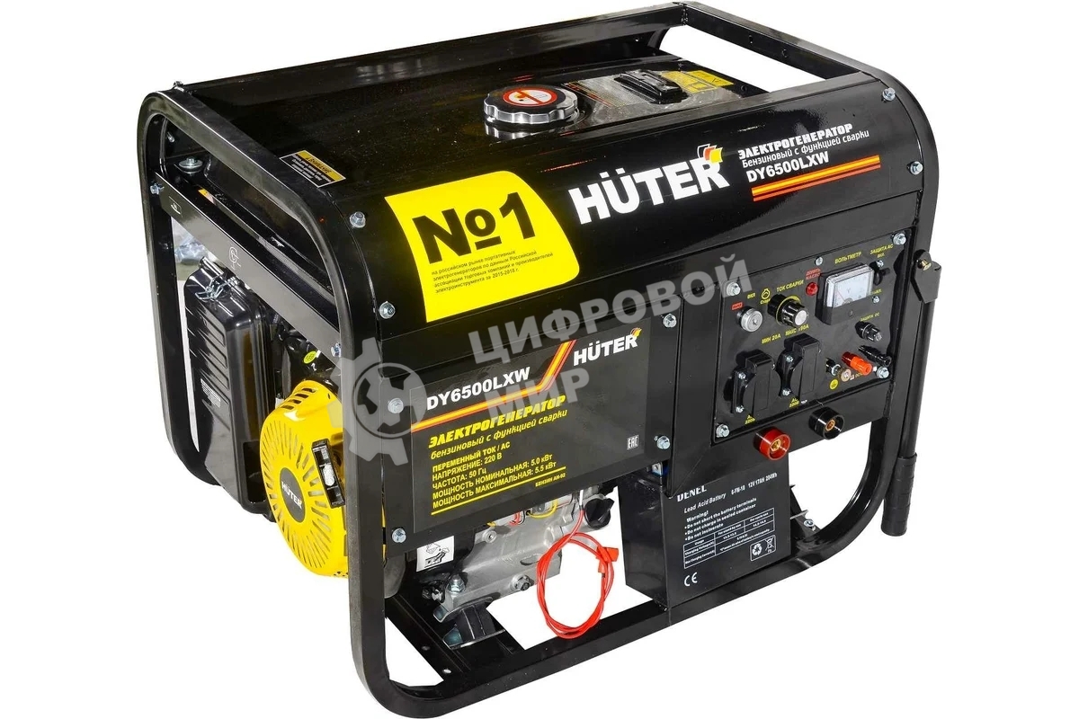 Электрогенератор бензиновый Ресанта DY6500LXW, 5.5 кВт, 111 дБ, 100 кг
