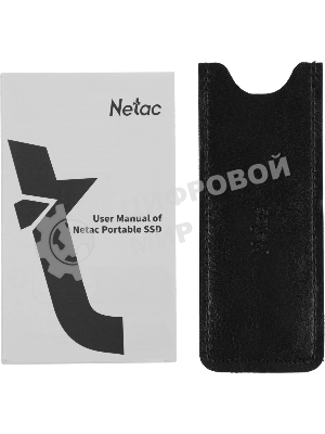 Внешний SSD Netac Z SLIM, 250 Gb, USB 3.2 Gen 2 Type-C, R/W 550/480, черный