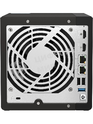 Сетевое хранилище SMB QNAP TS-453E-8G NAS, 4-tray w/o HDD. 2xHDMI-port. 4-core Celeron J6412 2-2.6 GHz, 8Gb DDR, 2x2.5Gb LAN, 2 x M.2 2280 PCIe Gen 3 x2, 2x USB 3.2 Gen 2 (10Gbps) Port, 2x USB 2.0 port