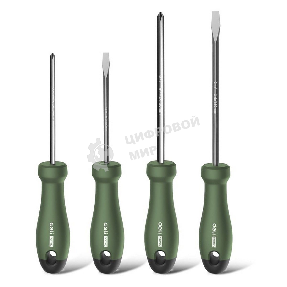 Отвертка Deli Набор отверток 