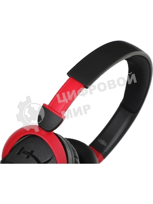 Наушники с микрофоном HyperX Cloud Mini черный/красный накладные BT оголовье (7G8F1AA)