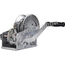 Лебедка ручная барабанная PATRIOT WH 1500B, усилие - 1500 кг, трос- 8 м