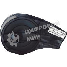 Картридж ленточный Cactus CS-M210-750430 черный шрифт, прозрачный фон (19.1 мм, 6.4 м) для Brady M210/M211/M210-LAB