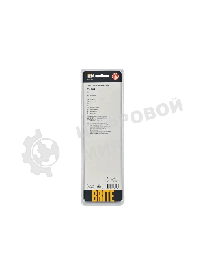 Рамка 4-местная IEK BRITE РУ-4-1-БрА (BR-M42-M-K47) металл алюминий