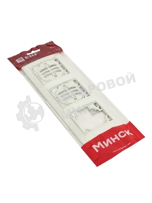 Рамка 4-м Минск горизонтальная бел. Basic EKF ERM-G-304-10