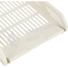 Лоток горизонтальный Deli E9209 для бумаг 268х336х118мм ассорти