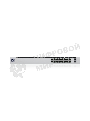 Коммутатор Ubiquiti UniFi USW-16-POE 2SFP 8PoE+ 42W управляемый
