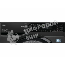 Стирально-сушильная машина AEG LWR73166OE черный, загрузка фронтальная 10 кг, 1600 об/мин., класс: А