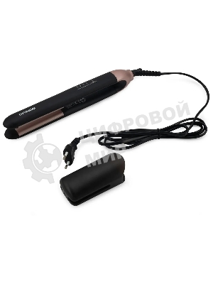 Выпрямитель для волос Hyundai H-HS1272 черный, 30 мм, 200 °C, 4 режима