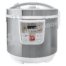 Мультиварка SUPRA MCS-4115 5 л, 900 Вт, 11 программ, серебристый/белый