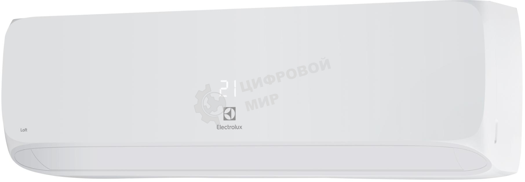 Внутренний блок сплит-системы Electrolux Loft EACS-07HAL/N8/in 7000 BTU, 20 м², 26 дБ, охлаждение, обогрев, белый