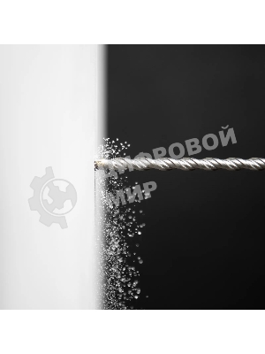 Бур по бетону Denzel двойная спираль, Cobalt W-tip, 10x310 мм, SDS PLUS