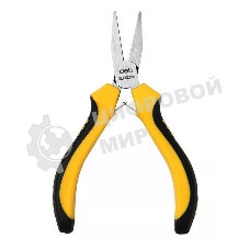 Мини-тонкогубцы Deli DL103204 160мм, двухкомпонентная рукоять
