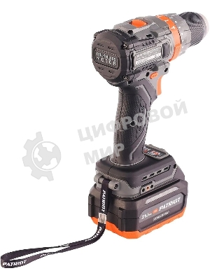 Дрель-шуруповерт Patriot BR 216UES, 21 В, 2 Ач, 85 Нм, бесщеточный