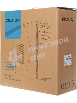 Моноблок Amur Нарвал B7I21 MT i5 12400 (2.5) 16Gb SSD 512Gb UHDG 730 FreeDOS 2x2.5GbitEth 500W мышь клавиатура черный (RUS) (2149657)