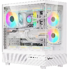 Компьютерный корпус AeroCool/Formula Crystal Z8 COSMIC белый без БП ATX 3x120мм 5x140мм 1xUSB 2.0 1xUSB 3.0 1xUSB3.1 audio bott PSU