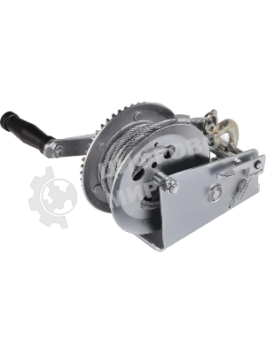 Лебедка ручная барабанная PATRIOT WH 1500B, усилие - 1500 кг, трос- 8 м