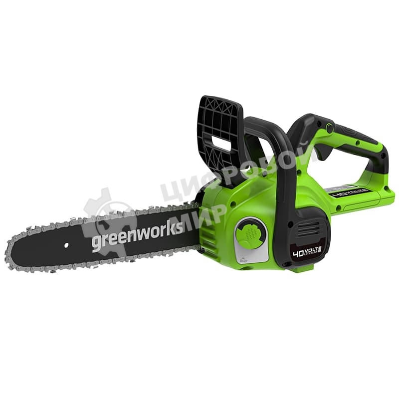 Цепная пила аккумуляторная GreenWorks G40CS30IIK2, 40V, 30 см, с 1* АКБ 2А*ч и ЗУ (2007807UA)
