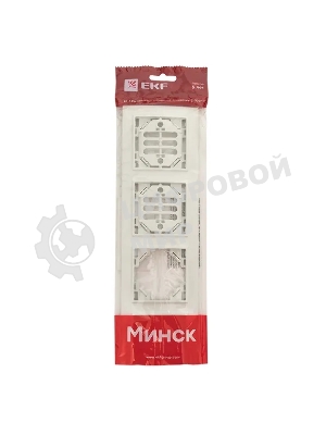 Рамка 4-м Минск горизонтальная бел. Basic EKF ERM-G-304-10