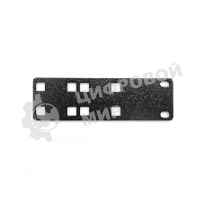 Кронштейн Hyperline, прямое, 141,2х44х2 мм (ВхШхГ), вертикальный, 19