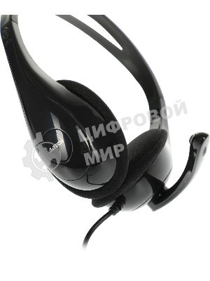 Гарнитура A4Tech HU-9 чёрный, проводная