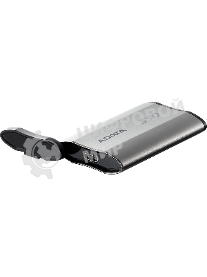 Внешний SSD ADATA SD810, 4Tb, USB 3.2 Gen 2x2 Type-C, R/W 2000/2000, серебристый