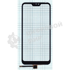 Сенсорное стекло (тачскрин) для Xiaomi Redmi 6 Pro/Mi A2 Lite, черное