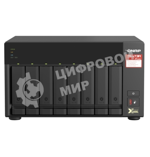Сетевое хранилище без дисков SMB QNAP TS-873A-8G NAS, 8 trays 3,5
