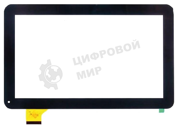 Сенсорное стекло (тачскрин) YCF0464-A, черное