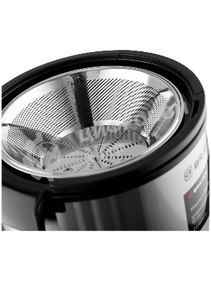 Соковыжималка BRAYER BR1711 серебристый, центробежная, 800 Вт, 500 мл, механическое