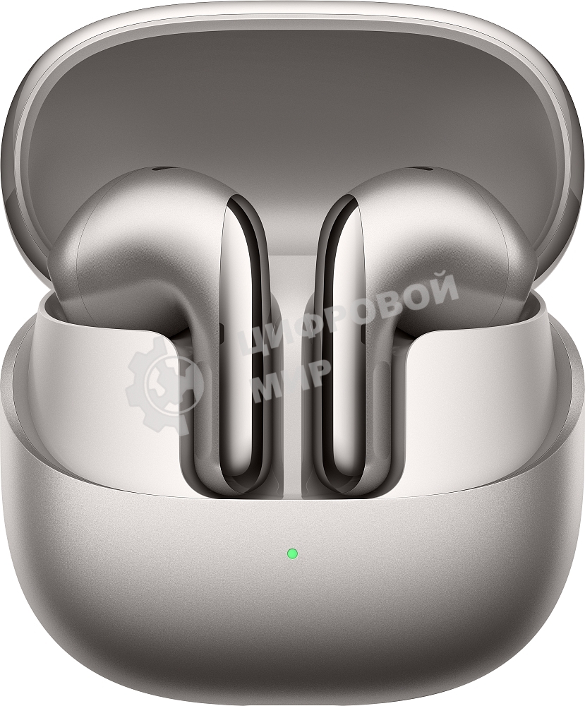 Наушники TWS Xiaomi Buds 5 серый, вкладыши, Bluetooth, активное шумоподавление, до 6 ч