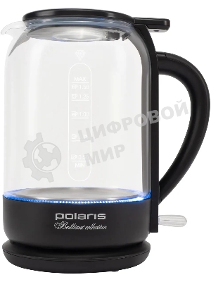 Чайник электрический Polaris PWK1753CGL черный Чайник стекло
