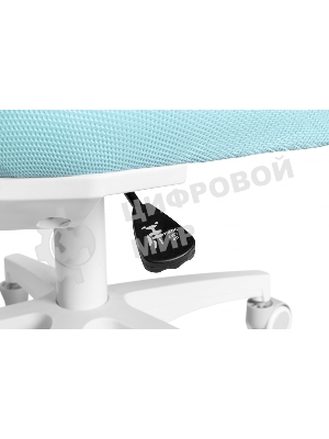 Кресло Cactus CS-CHR-3594BL голубой, ткань, 75 кг, механизм качания