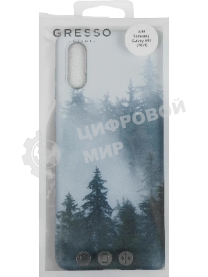 Чехол (клип-кейс) Gresso Meridian, для Samsung Galaxy A02, зеленый gr17aaae8925