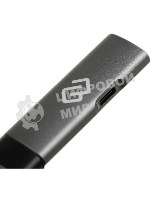 Кард-ридер Digma CR-СU2522-G/серый/SD/TF/micro-SD/micro-SDXC/miсro-SDHC/USB 2.0/USB Type-C/алюминий