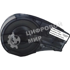 Картридж ленточный Cactus CS-M210-750499 черный шрифт, белый фон (19.1 мм, 4.9 м) для Brady M210/M211/M210-LAB
